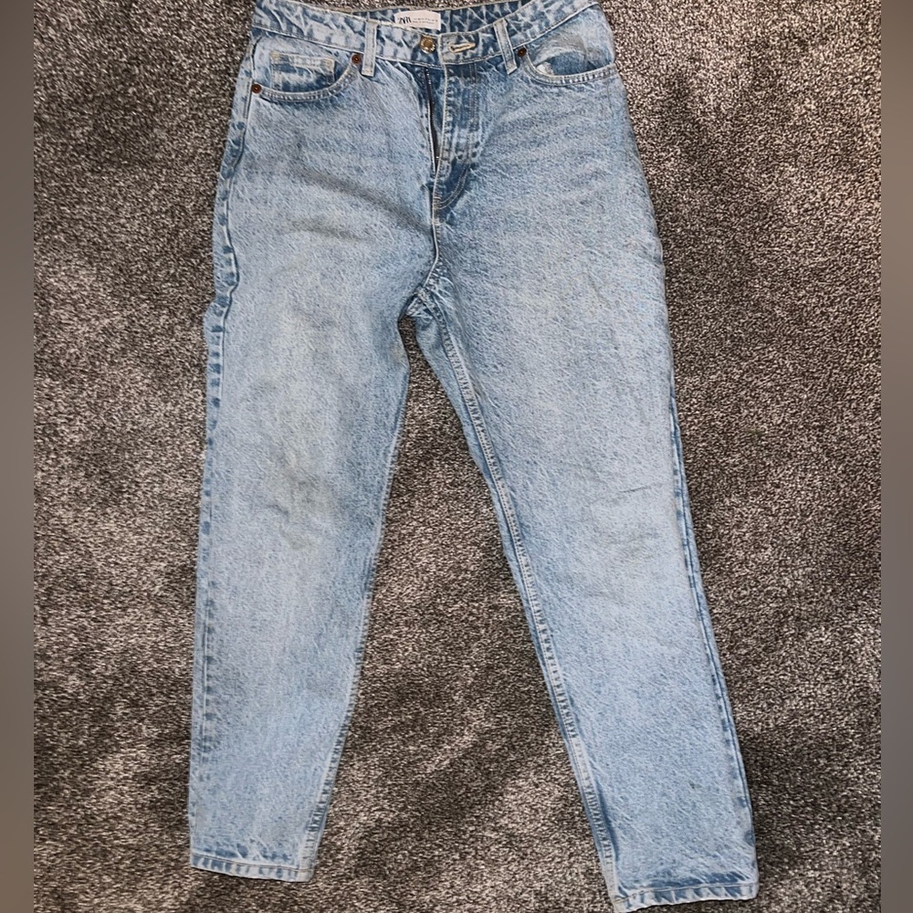 Zara blue jeans